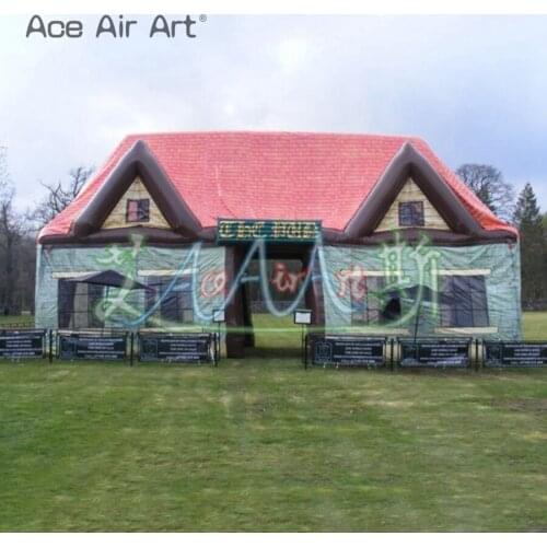 Free shipping gaint mobile inflatable pub tent bar house marquee commercial used inflatable beer tent for outdoor party event