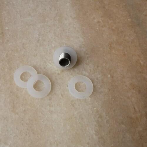 M10 Soft silicone rubber Insulation Flat Pad Gasket washers lighting accessories