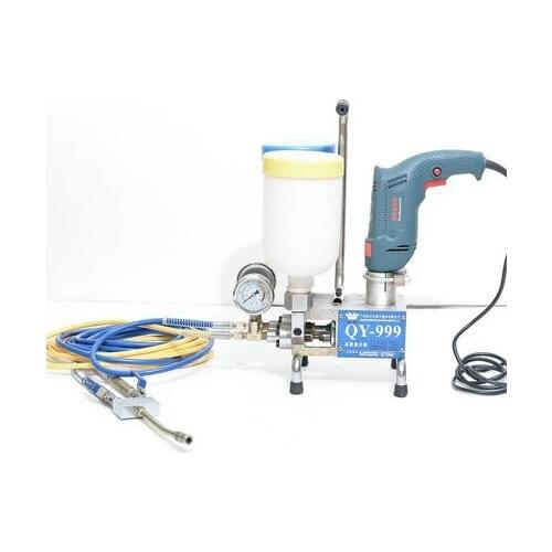 Single polyurethane resin grouting injection machine