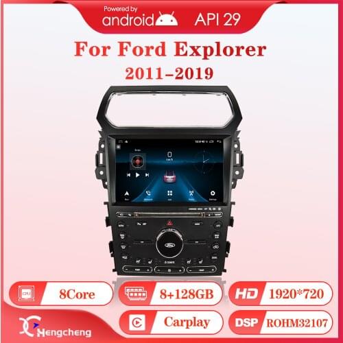 For Ford Explorer Smart Multimedia Video Player 2011-2019 Explorer GPS Navigation Radio CD Player Android 10.0