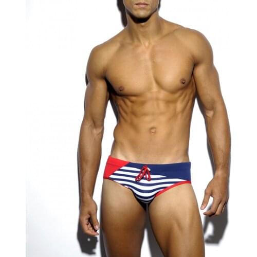 Mens Swim Briefs Trunks Swimwear Bikini Swimsuits Summer Swimming Sbort Surfing Sportswear Beach Men Maillot De Bain Homme