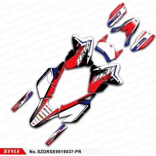 Aftermarket Personalized Sticker for DRZ400SM DRZ400E DRZ 400 SM Enduro DRZ400 SM E KLX 400R 99 to 19 Style No. SZDRSE9919037-PR