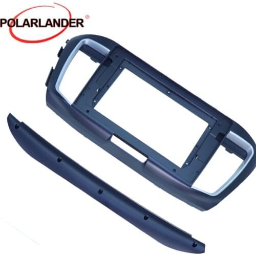 Navigation Surface Box 10.1 inch DVD Large Screen Frame Modified Panel for Honda 13-18 Accord 9 Matt Black Face Frame