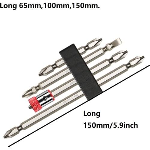 New 1/4'' 6.35mm Magnetizer Positioning Ring With 10pcs Screwdriver bit For Hex Shank Electric Screwdriver
