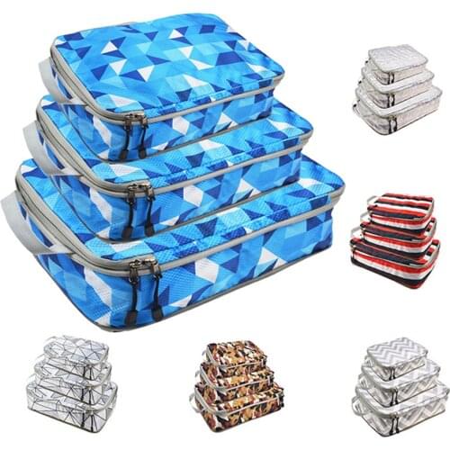 Clothes Packing Travel Bag Waterproof Storage Case Large Capacity Travel Bag Luggage Organizer Nylon Travel Bag Waterproof Set