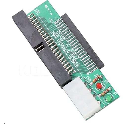 New 44 Pin 2.5 " HDD To 3.5 " IDE 40 Pin Interface Hard Disk Drive HDD Converter Adapter For Laptop Desktop PC Computer