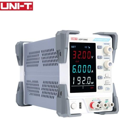 UNI-T UDP1306C Industrial DC Power Supply 30V 6A Bench Adjustable Power Supply 4-digit Display Precision USB RS232 Interface