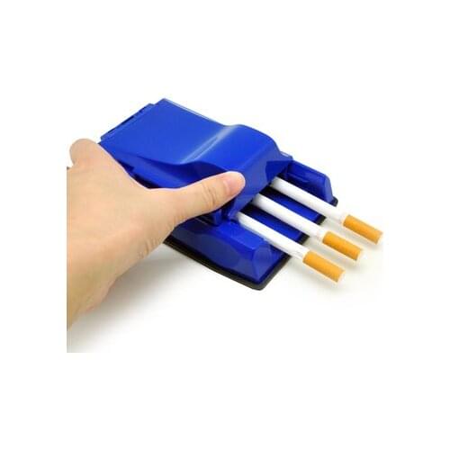 Manual Triple Tobacco Cigarette Tube Injector Roller Maker Cigarette Rolling Machine Tools Cigarette Smoking Weed Accessories