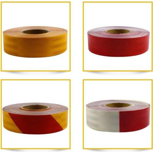 50mm X 10m Reflective Stickers Adhesive Tape Bike Stickers Car Accessories