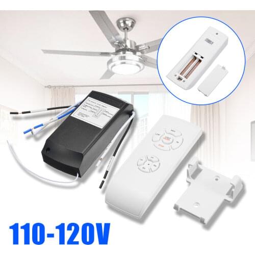 1 Set110-120V Ceiling Fan Lamp Remote Control Universal Wireless Timer Remote Control Home Indoor Ceiling Light Parts