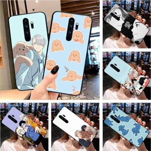 Yuri On Ice Anime Phone Case for Redmi 9A 8A 7 6 6A Note 10 9 8 8T Pro Max Redmi 9 K20 K30 Pro