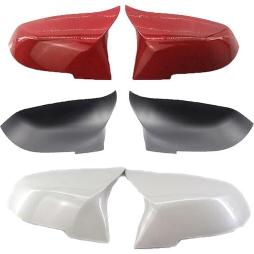 1 Pair Car Rearview Mirror Cover Colorful Style Replace Caps Car For BMW 3 Series F30 F31 4 Series F32 F33 F36