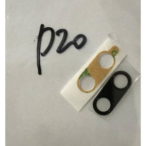 10Pcs New For Huawei Ascend P20 PRO Lite Rear Back Camera Glass Lens Cover with Adhesive Glue Sticker