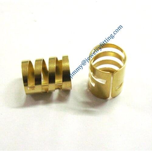 2013 New Jewelry findings Raw brass tube beads apacer tube for jewelry making