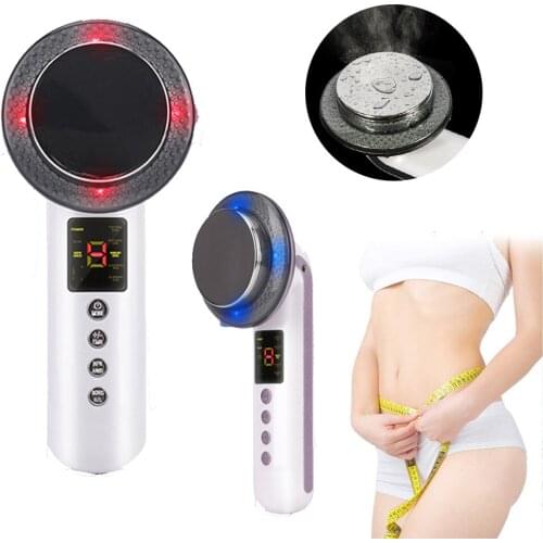 3 in 1 Ultrasonic body Massager EMS Infrared Fat Burner Machine Anti Cellulite Massage Weight Loss Face Skin Lifting Tools