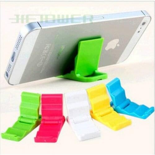 3000pcs/lot Mini Mobile Phone Holder Portable Adjustable Universal Foldable Phone Stander For iPhone For Samsung For All Phones