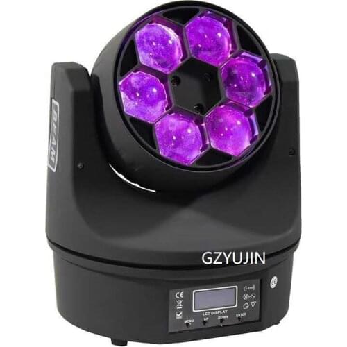 4pcs/lot Factory direct supplier 6*15w rgbw 4in1 sur ron light bee x