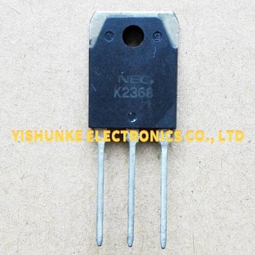 5PCS K2368 2SK2368 TO-3P MOSFET TRANSISTOR 15A 500V In Stock