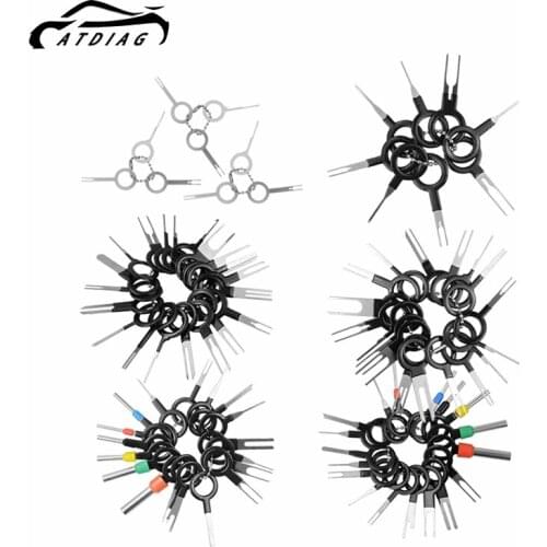 Car Terminal Removal Electrical Wiring Crimp Connector Pin Extractor Kit Car Electrico Repair Hand Tool 91pcs