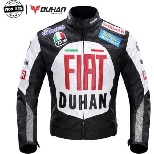 DUHAN Motorcycle Jacket Men Women Windproof Polyester 600D Removable Warm Liner Motorbike Motocross Motorcycle Riding Jacket