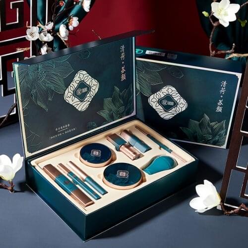 DDR Makeup Sets Makeup Mushroom Head Air Cushion Finishing Powder Face Powder Pearly Lustre Eye Shadow Valentines Gift Kit