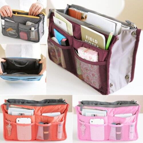 Zipper Makeup Bag Neceseries Cosmetic Bag Small Handbag Travel Organizer Storage Bag For Toiletries Toiletry Kit
