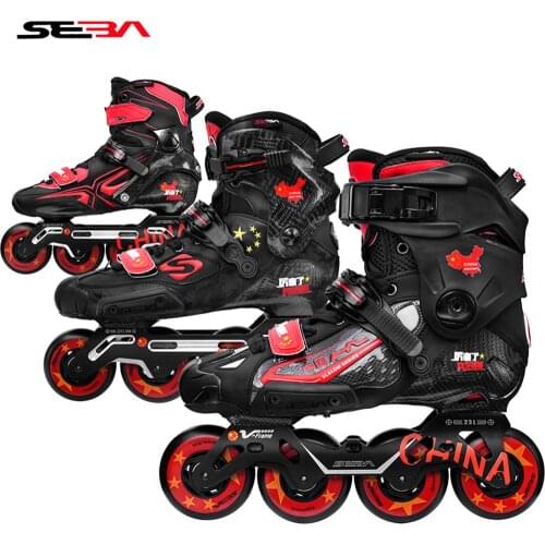 Original SEBA S Slide TRIX HL China Limited Version Professional Adult Inline Skates Shoes Slalom Sliding Free Skating Patines