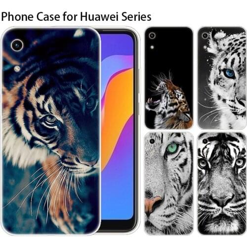 Luxury Silicone Case Animal tiger Cub for Huawei NOVA 5 5i Mate 30 Lite Y9 Prime 2019 P Smart Z Plus 2019 Honor 8S 8A 9X 20 Pro