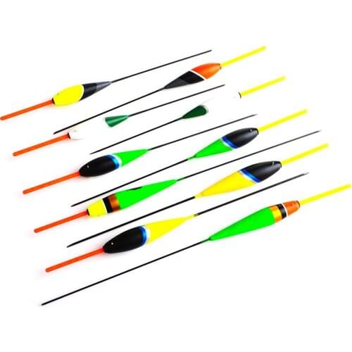 Fishing Float Barguzinsky Fir Floats 5Pcs/Lot Length 17cm-20cm Float 2/3/4g Mix Color For Carp Fishing Wholesale