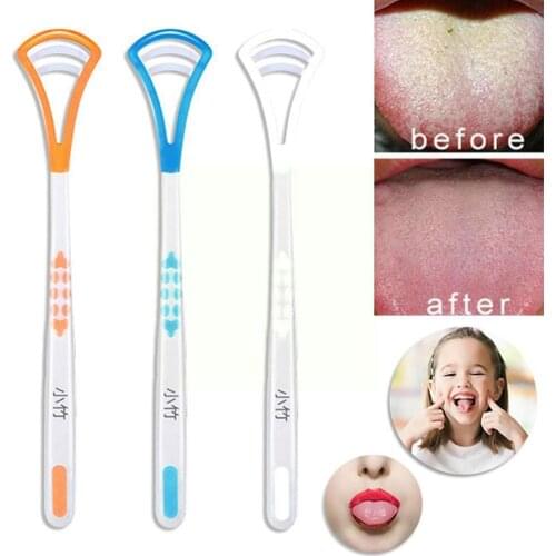 Tongue Brush Cleaning Tongue Oral Cleaning Brushes Care Clean Maintain Deep Oral Hygiene Clean Tongue Scraper N7E5