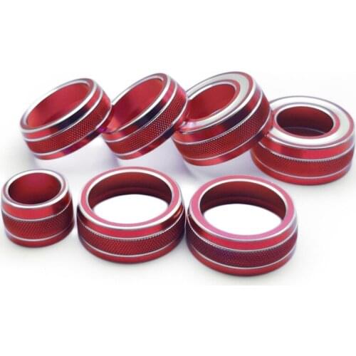 Air Vents Signal Light Stick Trim Button Cover Aluminium Decor Trim Cover for Chevrolet Camaro 2017- 2020