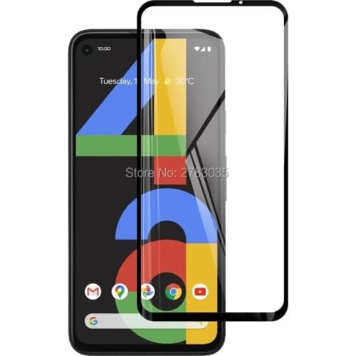 1-3 Pcs For Google Pixel 4a Pixel4a 5.81" 9H Hardness 9D Full Cover Toughened Tempered Glass Film Screen Protector Protect Guard