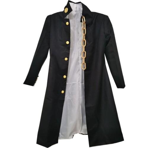 2021 JoJos Bizarre Adventure Jotaro Kujo Cosplay Costume Overcoat Only