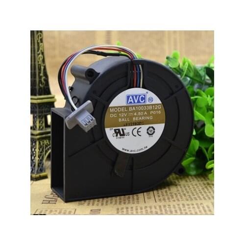 AVC large wind turbine fan high speed blower 9733 4.5A BA10033B12G 12V