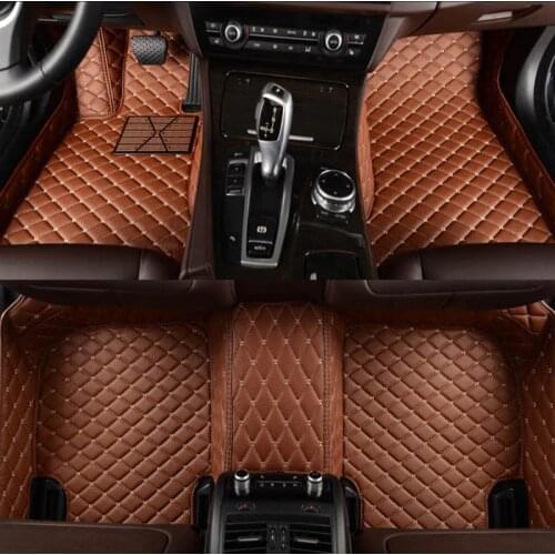HLFNTF Custom car floor mats For mercedes benz W169 A180 W176 A180 A200 CLK200 GL450 S320 C E S series etc.car accessories