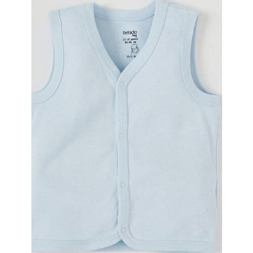 DeFacto Spring BabyBoy Knitted Baby Boy Basic Knitted Vest Kids Children Fashion-T5442A221SP