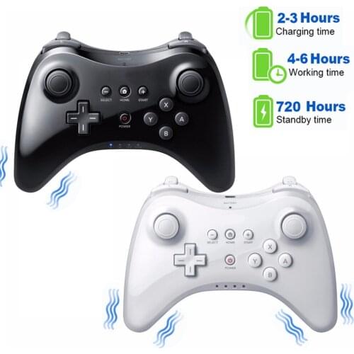 For Nintend For Wii U Pro Controller USB Classic Dual Analog Bluetooth Wireless Remote Controle For WiiU Pro U Gamepad