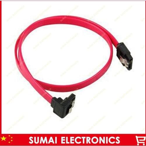 50cm copper elbows New Serial SATA Data Cable Hard Disk Drive Data Cable copper strip shrapnel card buckle SATA CABLE