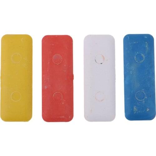 4 Pieces Tailors Chalk Rectangle Chalks for Tailoring Sewing Quilting Crafting