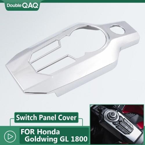 NEW Chrome Central console button decoration Cover For Honda Goldwing GL 1800 GL1800 2018 2019 2020