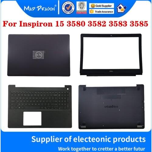 NEW LCD Back Cover Rear Lid Top Case Band LCD Cable antenna Hinge Assembly For Dell Inspiron 15 3580 3582 3583 3585 00D9YY 0D9YY