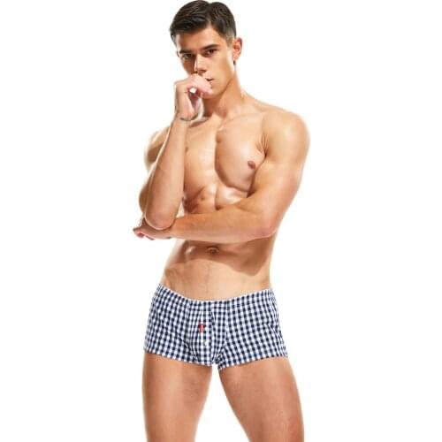 SEOBEAN shorts Tracksuit Plaid U bag Casual Trunks Pajama Shorts