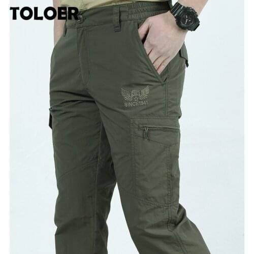 TOLOER Men's Hiking Pants
