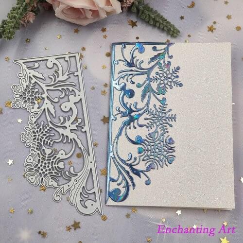 Snowflakes Adornment Metal Cutting Dies 2021 New Stencils for DIY Scrapbooking/Photo Album Decorative Embossing DIY Paper Cards