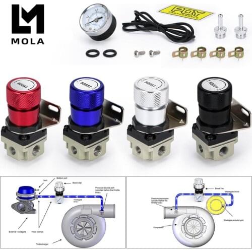 T2 UNIVERSAL ADJUSTABLE MANUAL GAUGE TURBO BOOST CONTROLLER 1-150 PSI SR20DET SR 5811