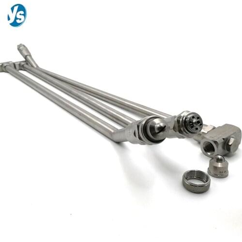 YS Extended Spraying Systems Air Atomizing Nozzle Cooling Atomization Nozzle Long Rod Spray Humidifier