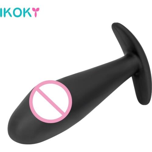 IKOKY Male Female Butt Plug Anal Plug Vagina Sex Toys For Women Men Gay Erotic Prostate Massage Couples Tools Machine Sex Shop
