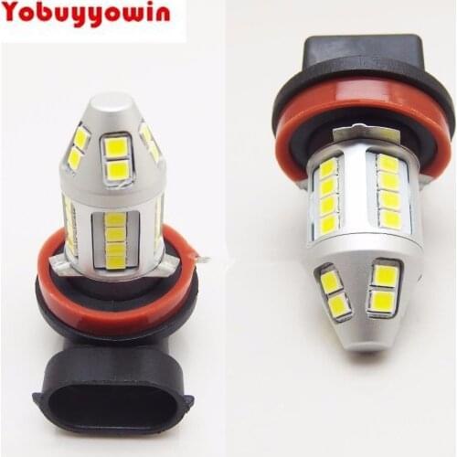 2Pcs 6000K High Power LG 3030 30SMD Chip White Led Car Fog Driving Light DRL H16 H11 H8 H9 For 2014 Honda /Lexus /Nissan /Toyota