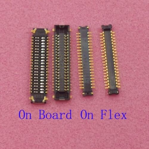 2Pcs LCD Screen Display FPC Connector Plug For Huawei Enjoy 7Plus 7 Plus Y7 Prime 2017 GR5 Mate9 Mate 9 Lite MT9 On Board 40 Pin