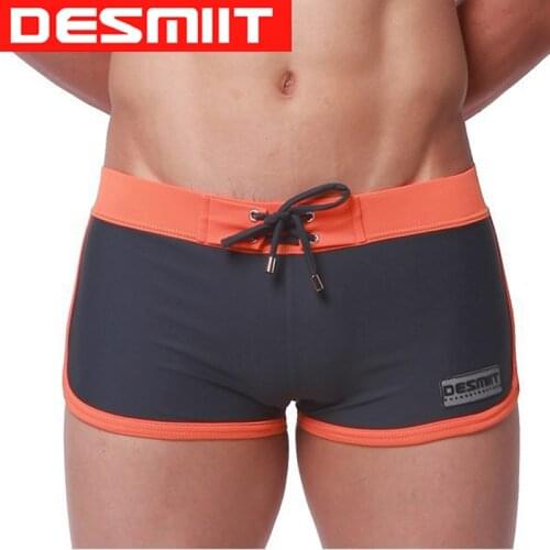 2019 Swimwear Men Summer Swimsuit Sexy Swimming Trunks Sunga Hot Mens Swim Trunks Beach Shorts Mayo Sungas De Praia Homens